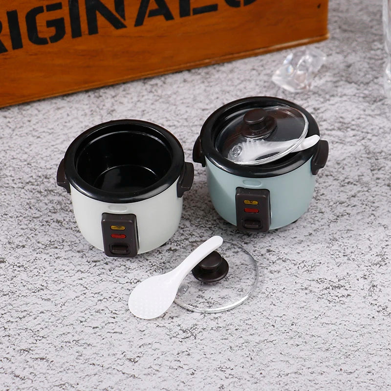 1:12 Dollhouse Miniature Rice Cooker – Kitchen Decor Accessory Dollhouse Accessory Axl