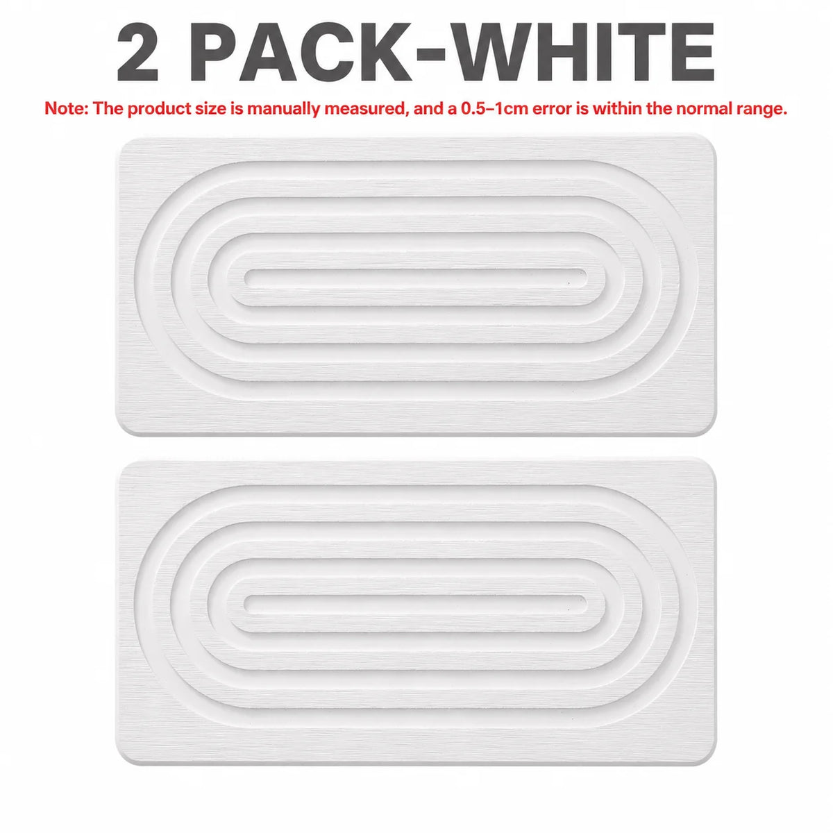 2-Pack Diatomite Drying Tray – Stone Sink Organizer Set Diatomite Drying Tray Axl 2 PACK-White
