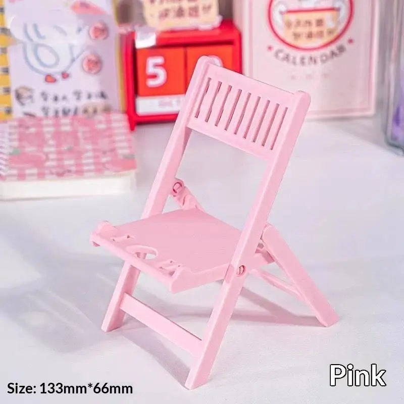 Mini Beach Chair Phone Stand – Foldable Desktop Tablet Holder Phone Stand Axl A8