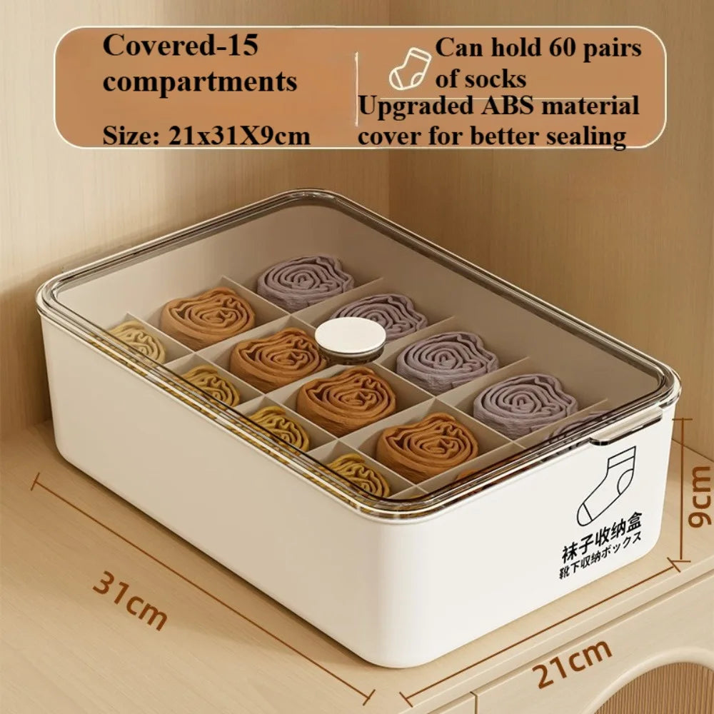 Transparent Storage Box – Large Capacity Drawer Organizer Drawer Storage Box Axl 1 storage box