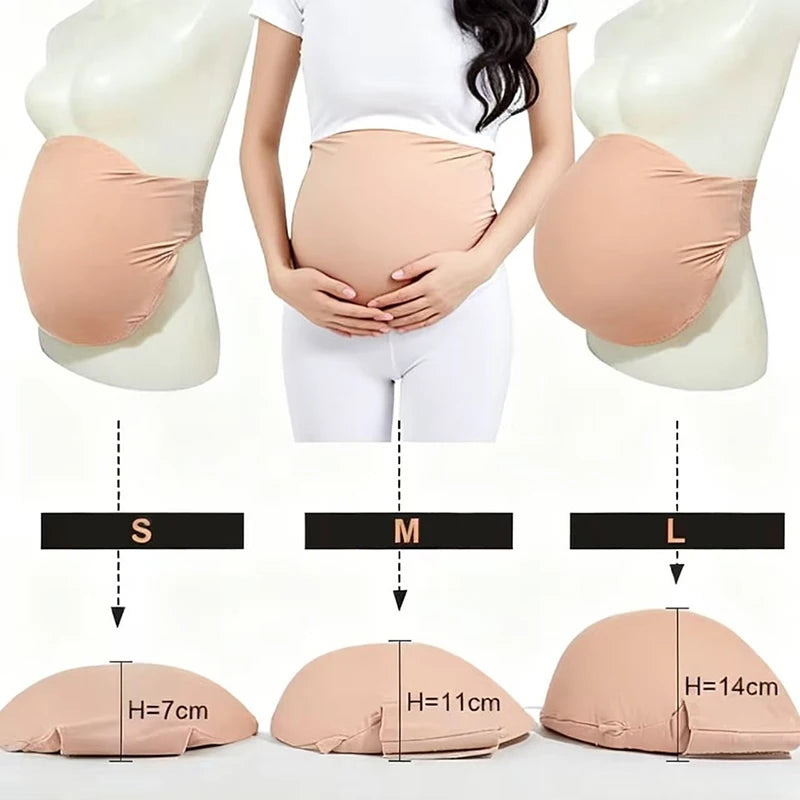 Fake Pregnancy Belly – Lightweight Breathable Foam Bump Costume Costume Belly Bump Axl