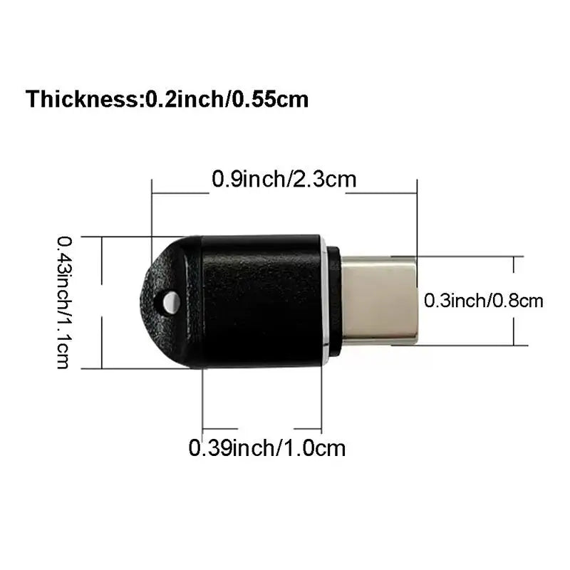 USB-C Microphone Blocker – MIC Lock Privacy Protector USB-C Privacy Blocker Axl