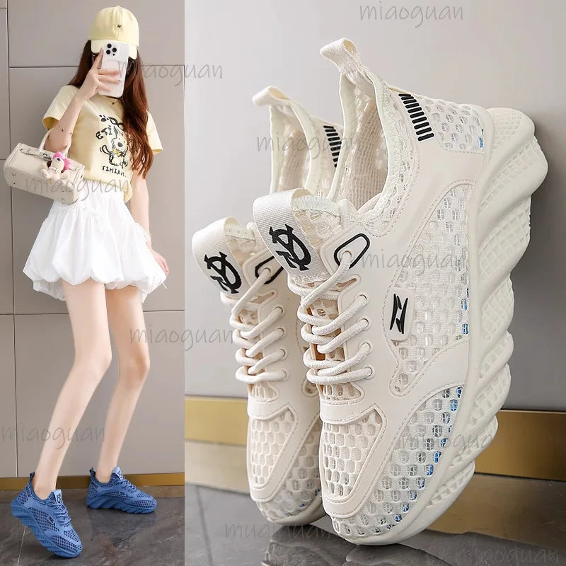 Women's Mesh Breathable Sneakers – Lightweight Walking Shoes Women's Sneakers Axl