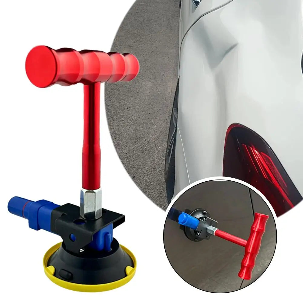 T-Handle Suction Cup Dent Puller | Paintless Car Dent Repair Dent Repair Tool Axl