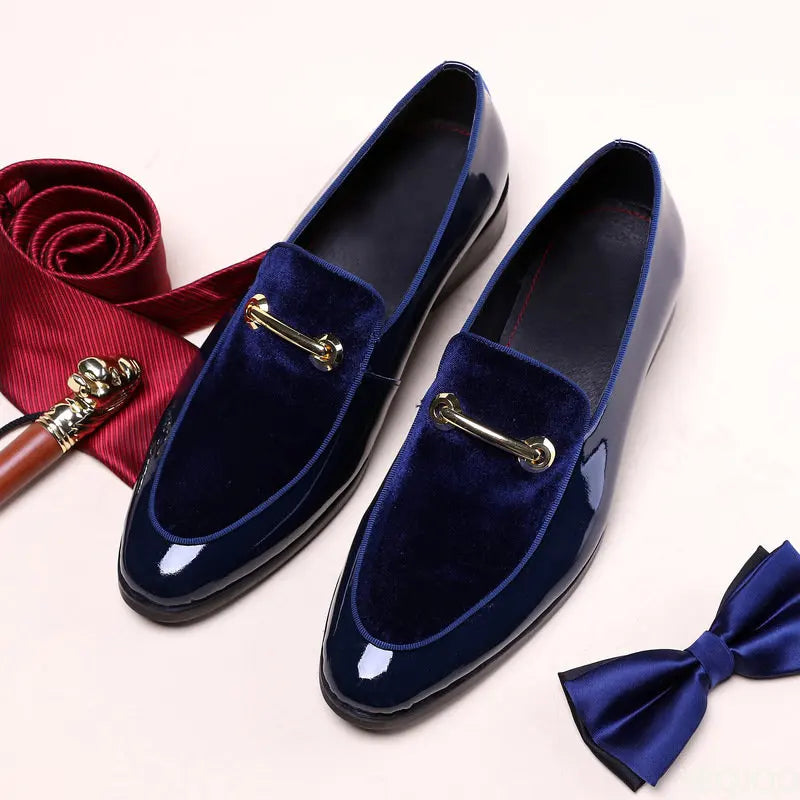 Men's Patent Leather Oxford Dress Shoes | Formal Lace-Up Men's Oxford Shoes Axl