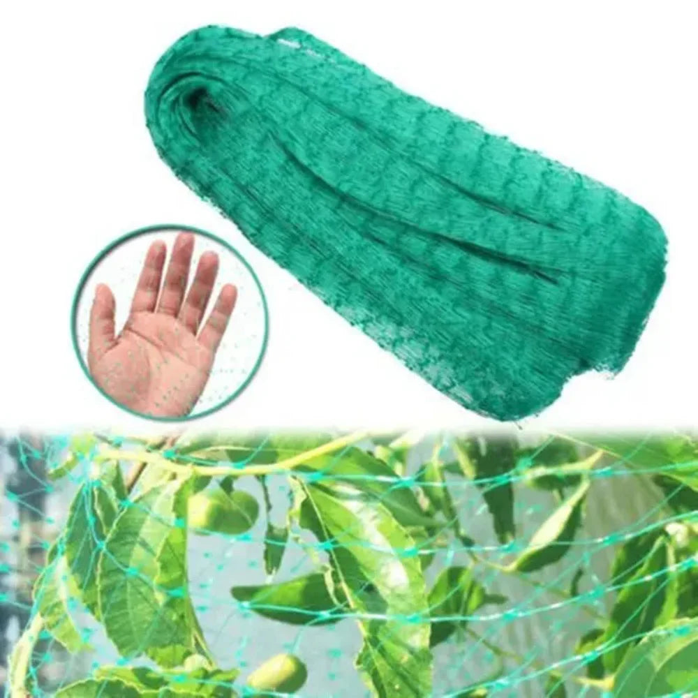 Reusable Anti-Bird Garden Net – PE Plant Protection Netting Garden Protection Net Axl 2m by 10m green
