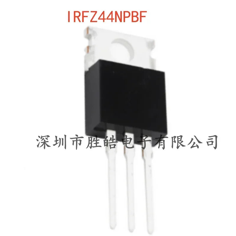 IRFZ44NPBF N-Channel MOSFET 55V 49A TO-220 – 10 Pack Power MOSFET Transistor Axl Default Title