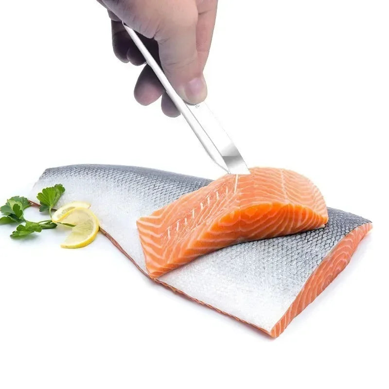 Fish Scale Scraper & Cleaner – Metal Descaler Kitchen Tool Fish Scale Scraper Axl