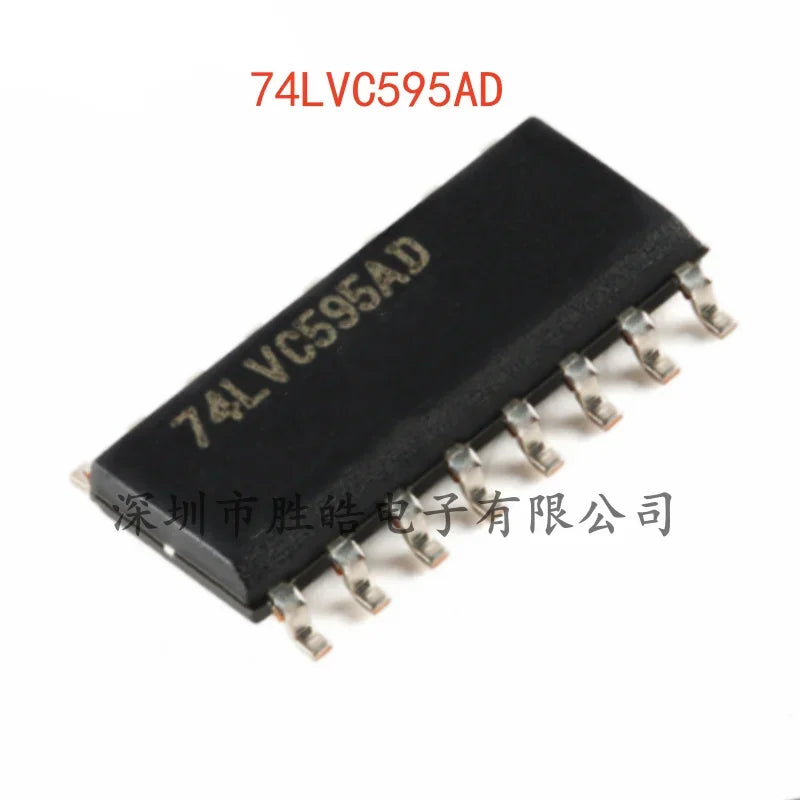10PCS 74LVC595AD 8-Bit Shift Register Tri-State SOIC-16 IC Integrated Circuit Axl Default Title