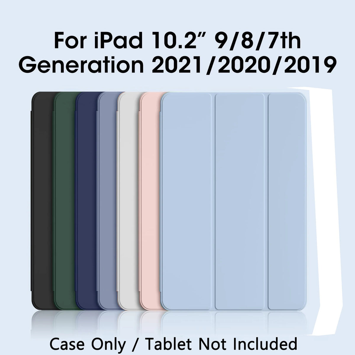 iPad 10.2" Case 7th 8th 9th Gen – Magnetic Leather Cover Tablet Case Axl