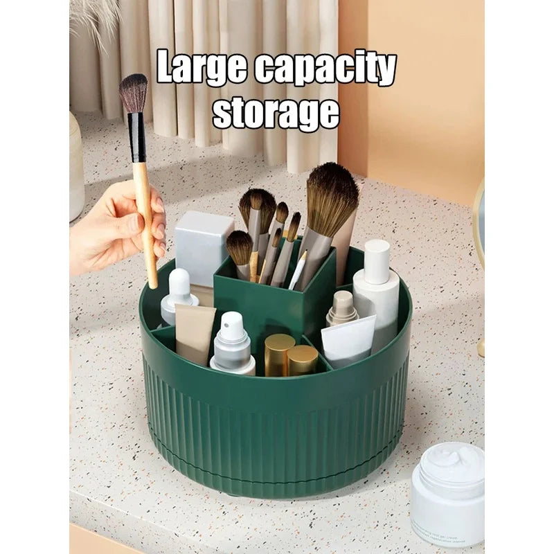 360° Rotating Makeup Brush Organizer & Cosmetic Holder Makeup Brush Organizer Axl