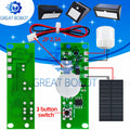3.7V DIY Solar Lamp Board – IR Motion Sensor Night Light Module Solar Sensor Module Axl Default Title