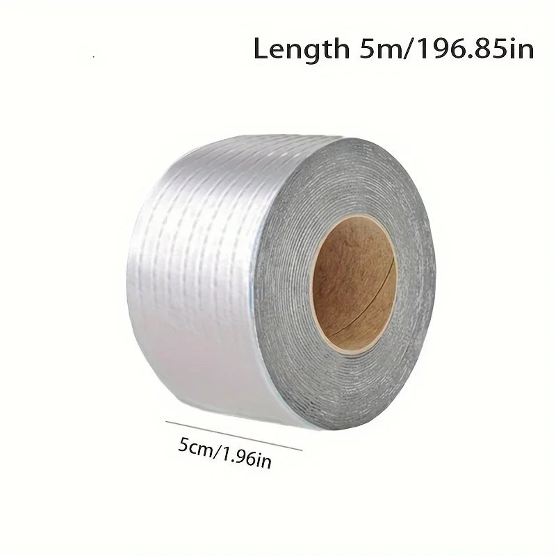 Waterproof Aluminum Foil Tape – High Temp Duct & Roof Repair Foil Repair Tape Axl