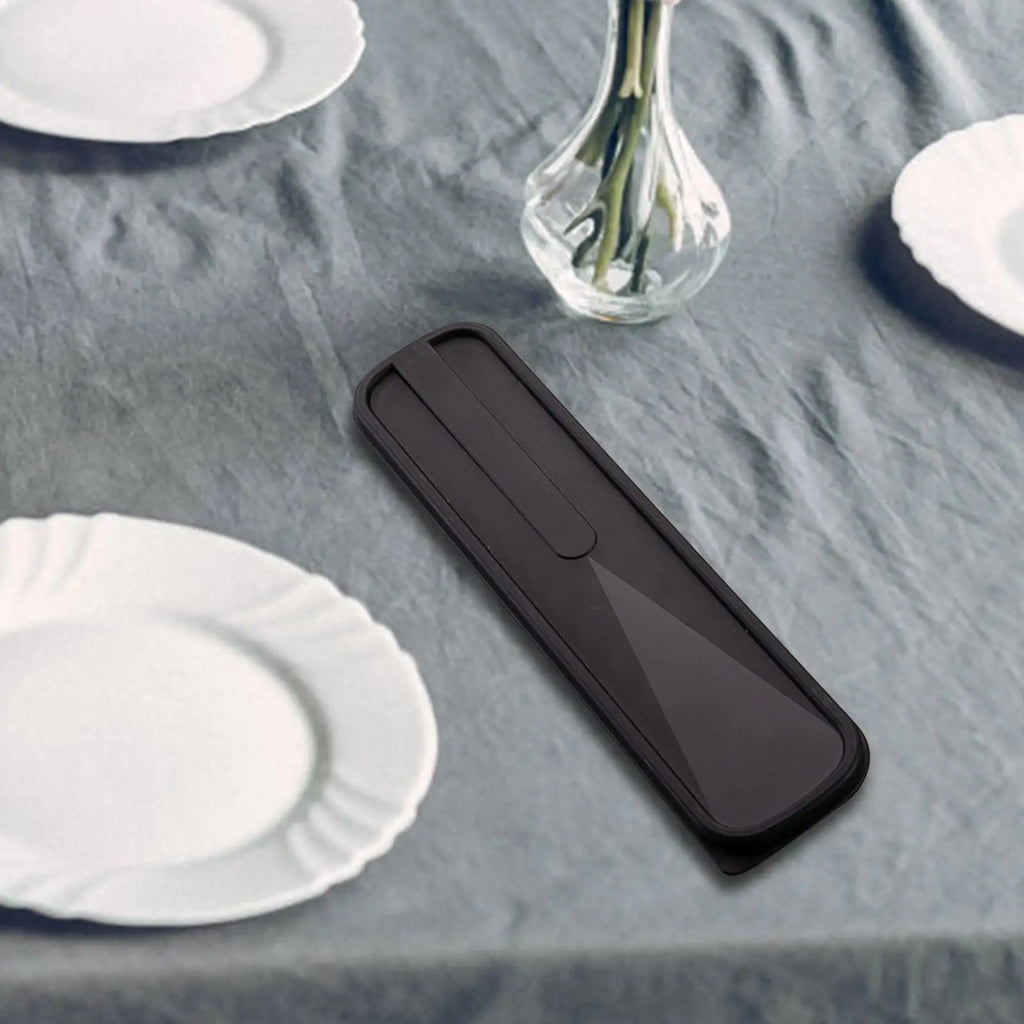 Portable Waterproof Utensil Case – Travel Flatware Organizer Utensil Storage Case Axl
