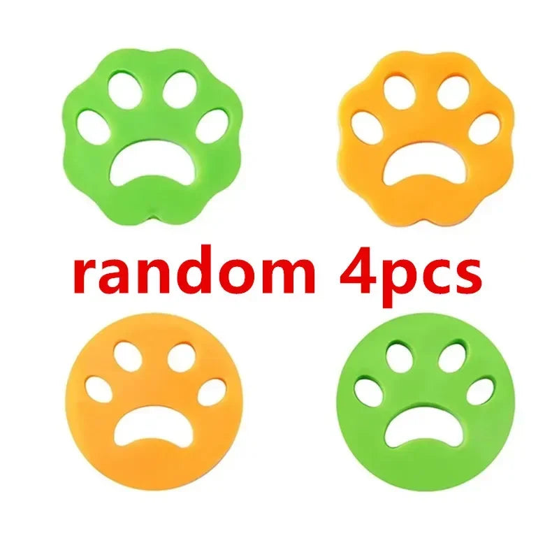 Silicone Pet Hair Remover – Reusable Lint Catcher 4-Pack Pet Lint Remover Axl 4pcs