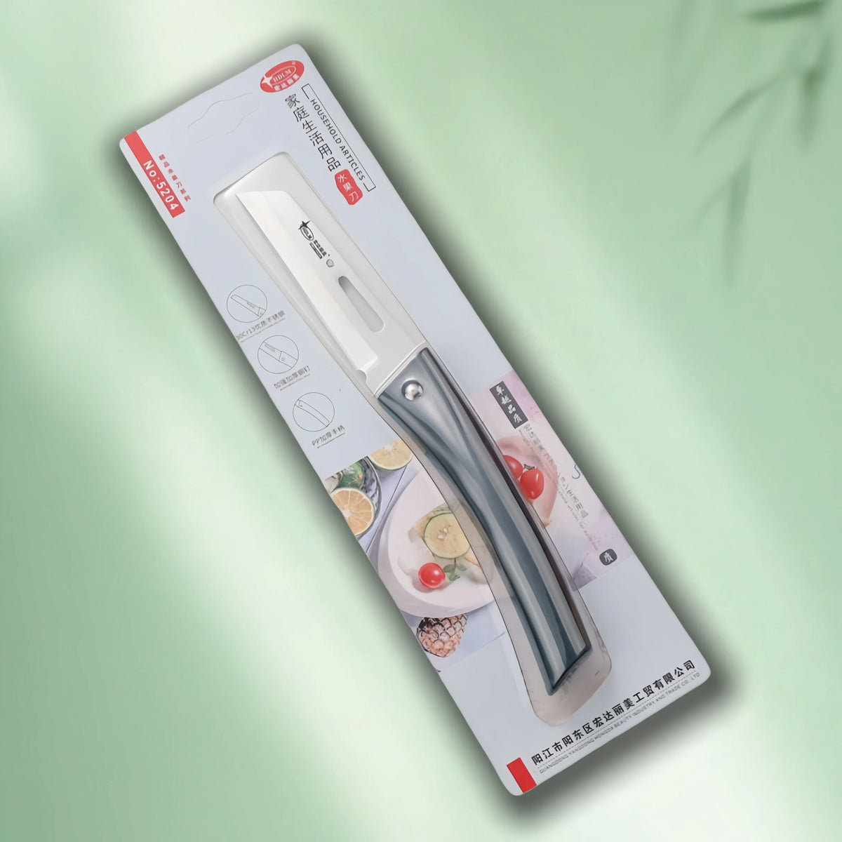 Stainless Steel Folding Fruit Knife – Portable Paring Knife Folding Paring Knife Axl light green China Mainland