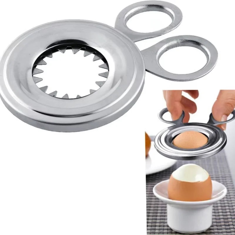 Stainless Steel Egg Scissors – Egg Shell Cutter & Opener Tool Egg Kitchen Tool Axl
