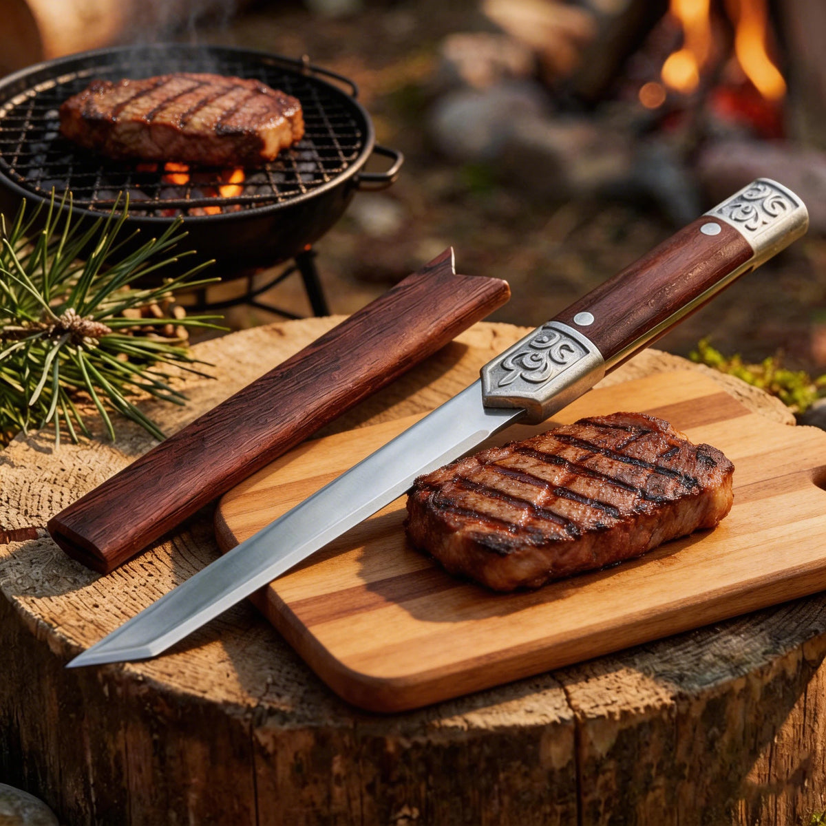 Stainless Steel Camping Fruit Knife – Portable Outdoor Peeling Knife Outdoor Camping Knife Axl