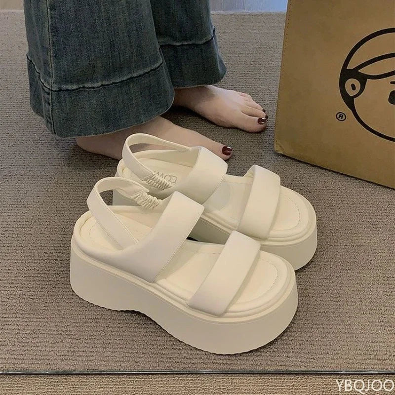 Women's Wedge Platform Sandals – Roman Beach Shoes Wedge Platform Sandals Axl
