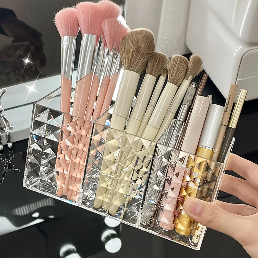 Multi-Level Makeup Brush Holder & Storage Display Stand Makeup Brush Organizer Axl