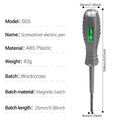 2-in-1 Voltage Tester Screwdriver | AC Non-Contact Test Pen Voltage Tester Screwdriver Axl cross head