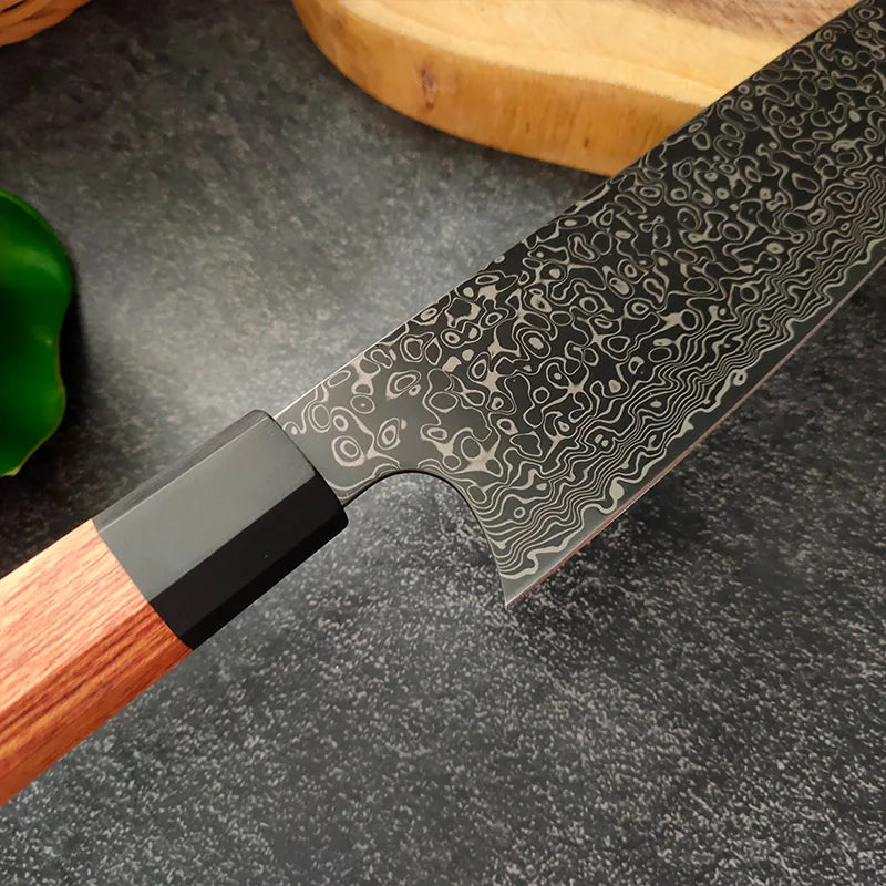 InLeung Kiritsuke Chef Knife – Damascus Steel 20.6cm Damascus Chef Knife Axl