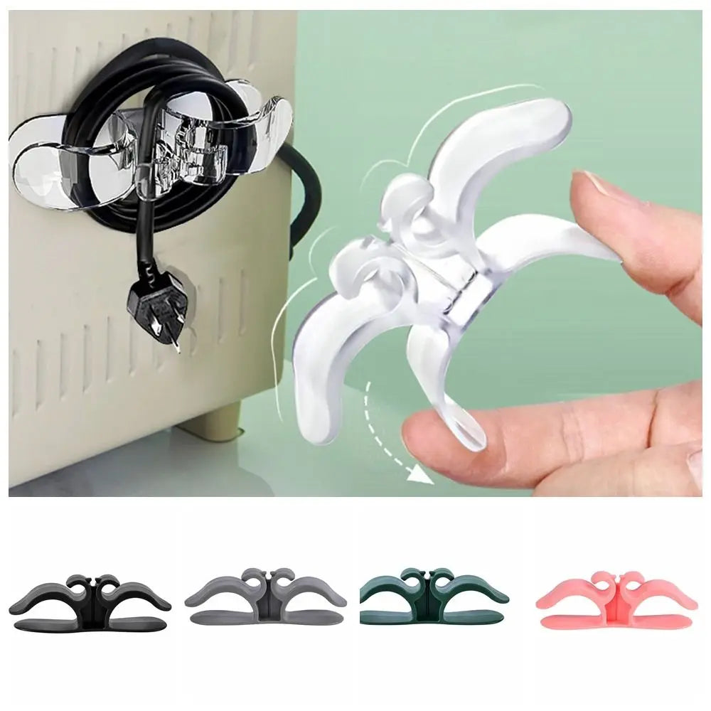 Self-Adhesive Cord Organizer – Punch-Free Appliance Wire Fixer Cord Organizer Axl