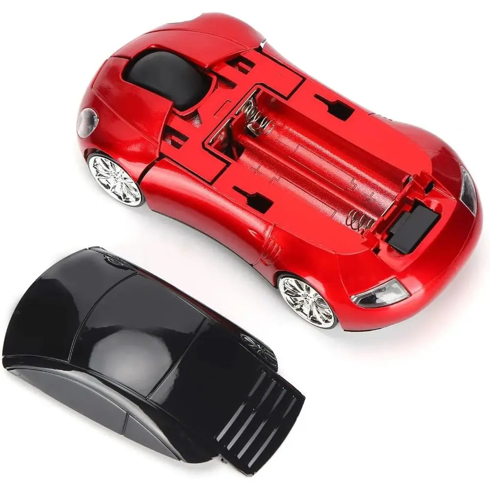 Sports Car Wireless Mouse 2.4GHz 1600DPI – USB for PC & Laptop Wireless Mouse Axl
