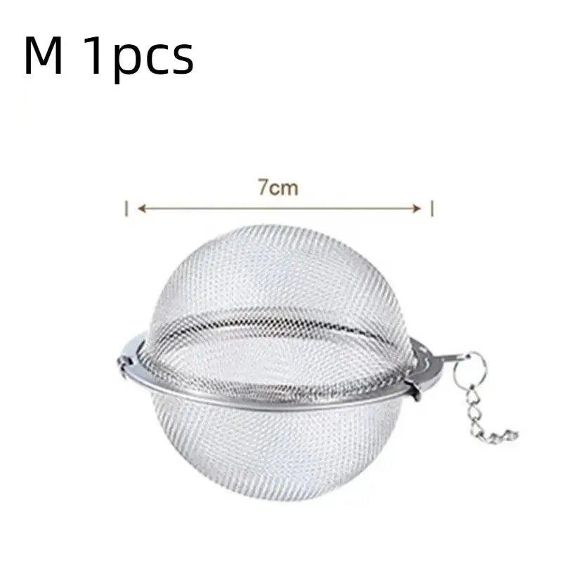 Stainless Steel Mesh Tea Infuser Ball | 1, 3 or 5 Pack Tea Infuser Ball Axl M