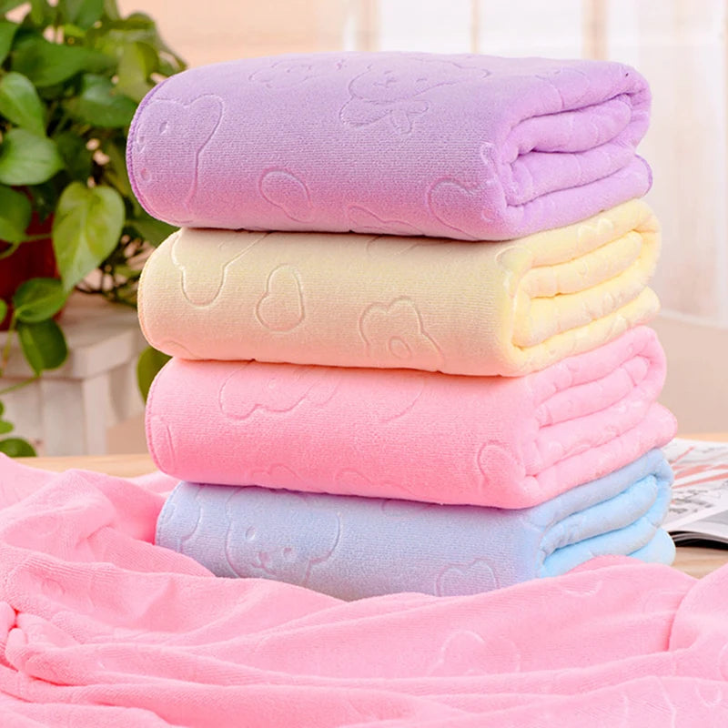 Microfiber Bath Towel – Absorbent, Quick-Drying & Super Soft Microfiber Bath Towel Axl