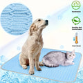 Pet Cooling Mat & Sleeping Pad for Dogs & Cats – 5 Sizes Pet Cooling Mat Axl Blue 1pc XL(100X70CM)