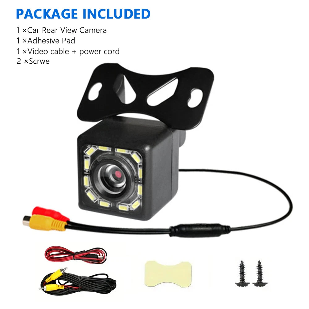 HD Night Vision Car Rear View Backup Camera – Wide Angle Backup Parking Camera Axl I 12IR ALL
