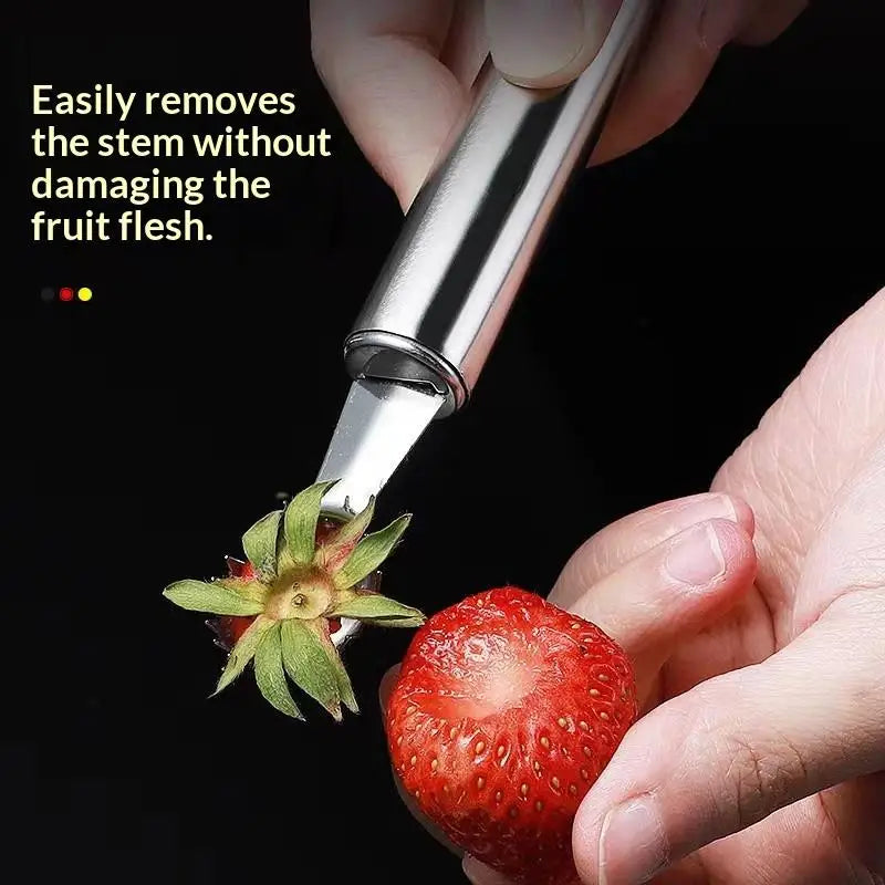 Stainless Steel Tomato Corer & Strawberry Huller Tool Fruit Corer Tool Axl