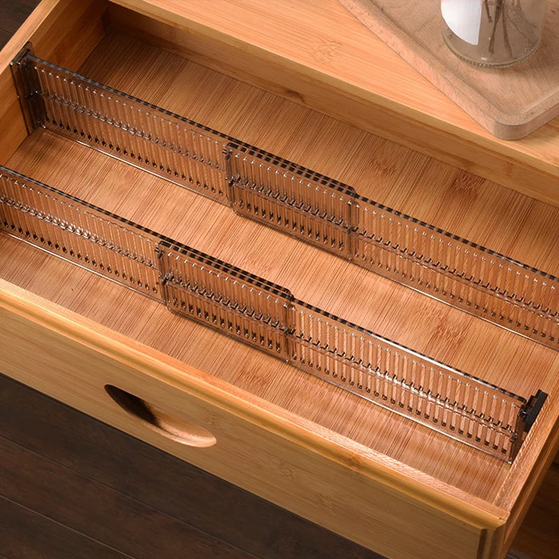 Adjustable Drawer Divider Organizer – Punch-Free Separator Drawer Divider Axl as picture