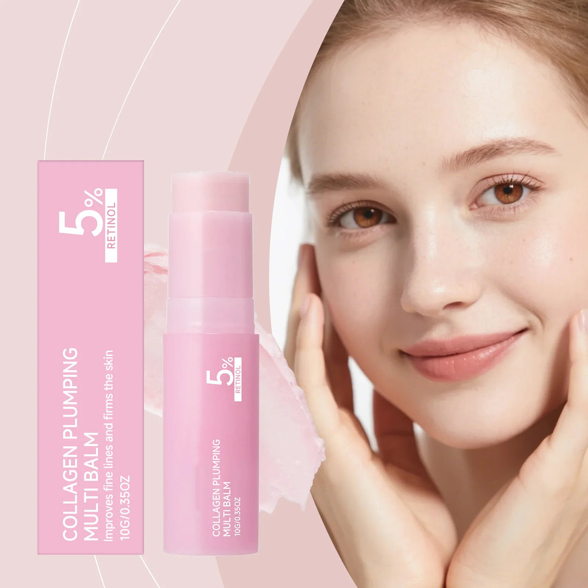Multi Balm Stick – Hydrating Makeup Base for Bright, Firm Skin Moisturizing Balm Stick Axl