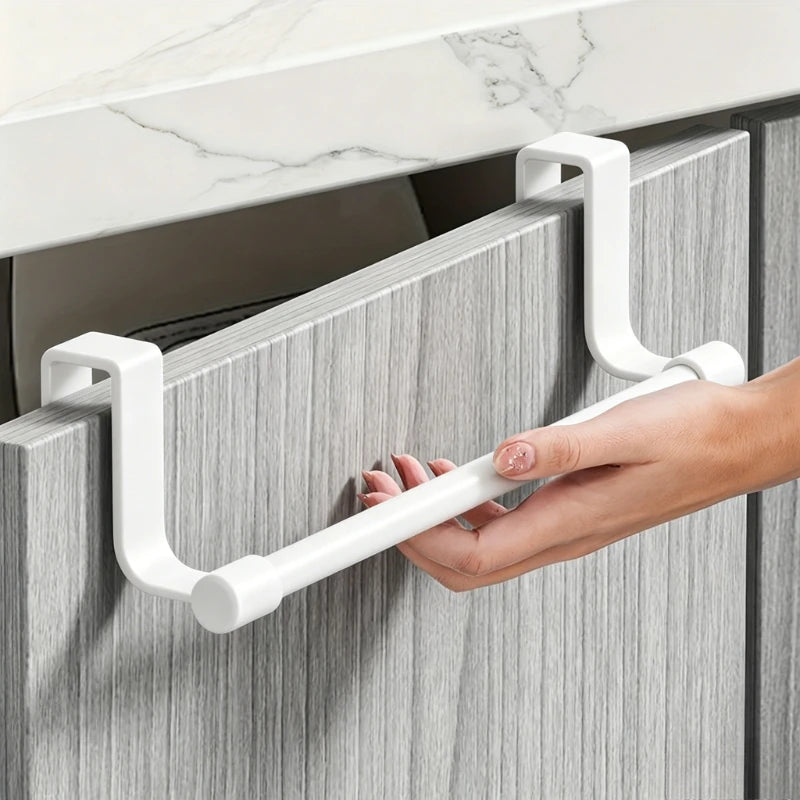 2-Pack No-Drill Wall Mount Towel Rack – Stainless Steel Bar Towel Rack Axl