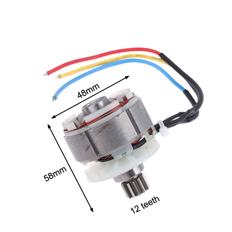 21V Brushless Lawn Mower Motor Assembly – 12-Tooth Rotor Lawn Mower Motor Part Axl one size