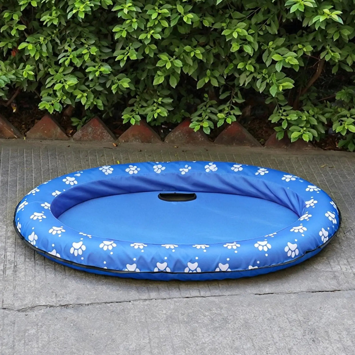 Inflatable Dog Pool Float – Foldable Pet Raft for All Sizes Inflatable Pet Float Axl