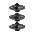 3-Pack Bathtub Drain Hair Catcher & Strainer – Shower Drain Drain Hair Catcher Axl Gray