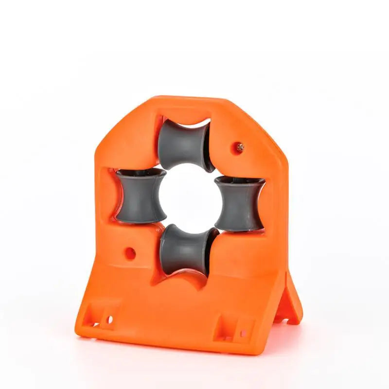 Garden Hose Guide Roller Bracket – Anti-Kink Corner Holder Hose Guide Roller Axl