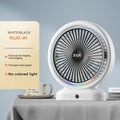 Multi-Angle USB Desktop Fan – Compact 5W Rotary Vane Cooling Fan USB Desktop Fan Axl Black Ordinary