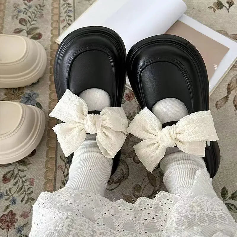 Women's EVA Bowknot Slippers – Lightweight Non-Slip Sandals Women's Slippers Axl Black 40-41