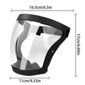 Anti-Fog Full Face Shield – Windproof Cycling & Work Mask Full Face Shield Axl Black