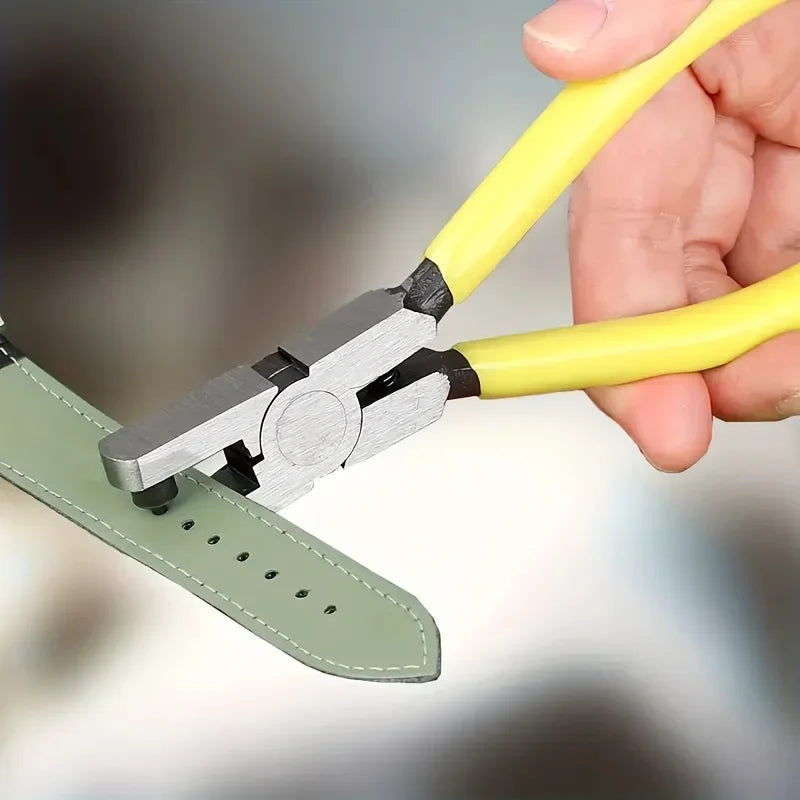 Manual Leather Hole Punch Tool – Ergonomic Belt Punch Leather Punch Tool Axl