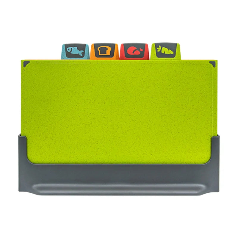 5-Piece Food Grade Cutting Board Set | Color-Coded with Stand Cutting Board Set Axl 5PCS China Mainland