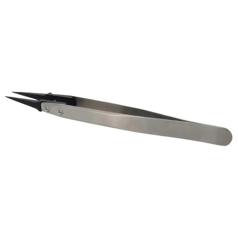 ESD-Safe Precision Tweezers – Anti-Static Stainless Steel Tips Precision Tweezers Axl