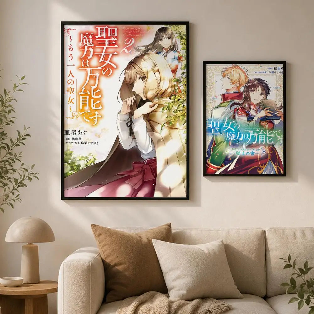 Saint's Magic Power is Omnipotent Anime Wall Poster – HD Art Anime Wall Poster Axl