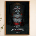 Annabelle Horror Movie Poster – Peel & Stick PVC Wall Art Movie Wall Poster Axl White12 30X40cmNoframe