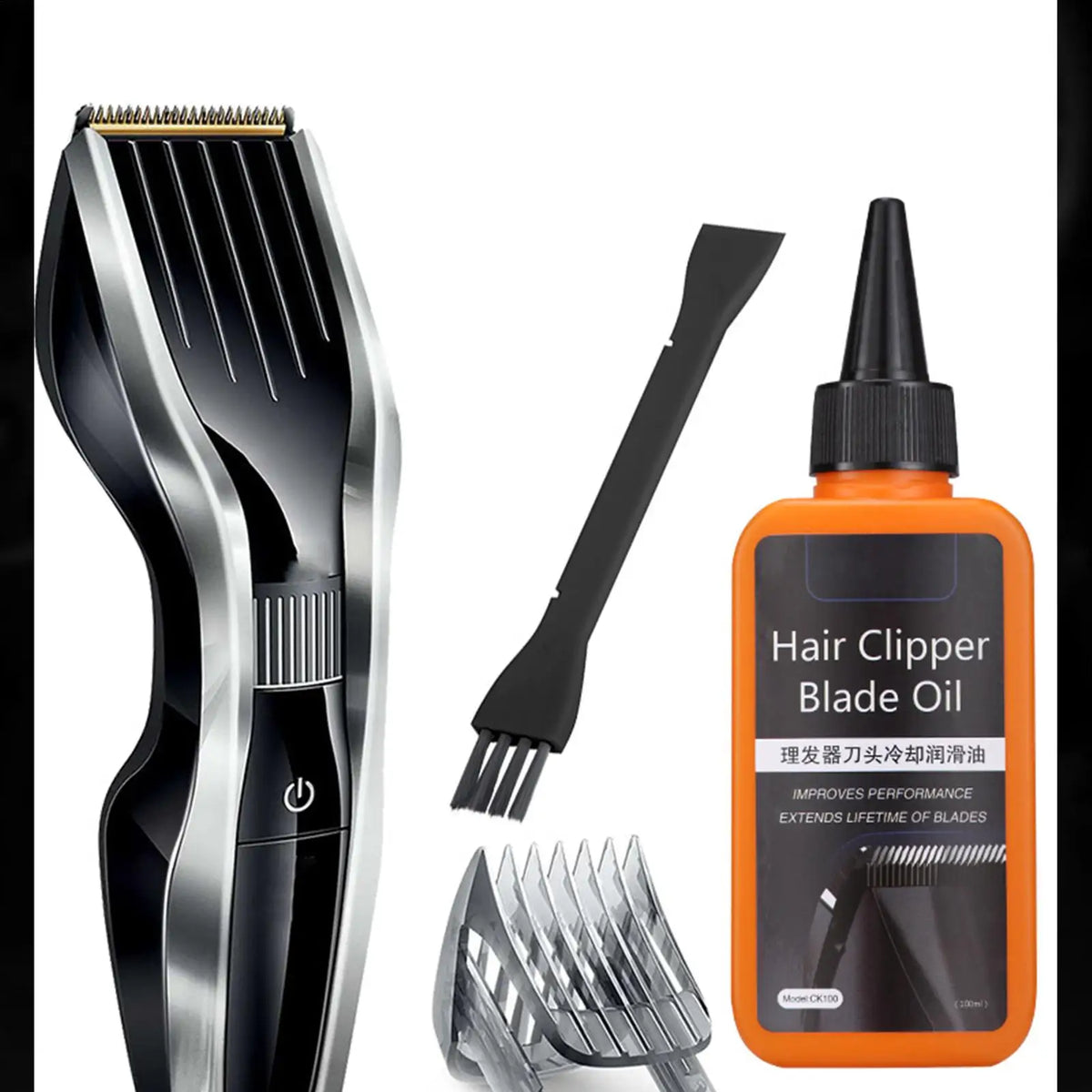 Hair Clipper Oil Lubricant 100ml – Trimmer & Scissor Grease Clipper Lubricant Oil Axl Default Title