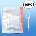Disposable Dental Floss Picks 100/300/500 Pcs – Portable Flosser Dental Floss Picks Axl 300pcs